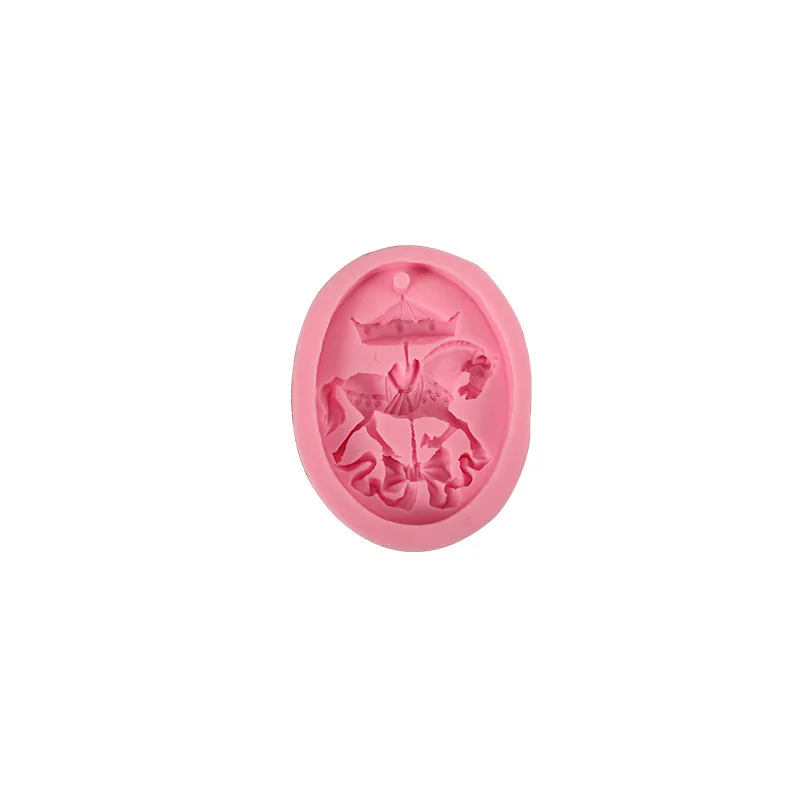 

Diy Wooden Horse Design Cake Chocolate Silicone Fondant Mold for Baking Pastry Cake Tools Bakeware Mould Making 3d Crafts Molds