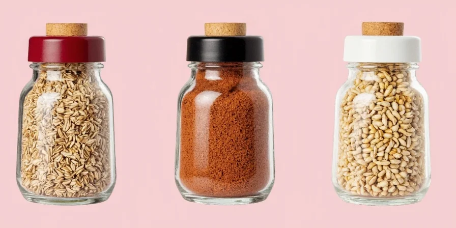 Mortar and pestle with ground Suma C powder