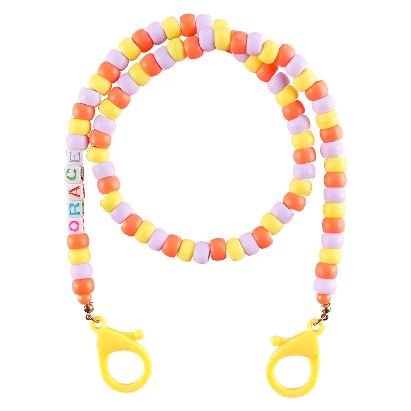 

Children Resin Acrylic Lanyard Anti-lost Masking Holder Strap Chain For Face Masking For Kids, Picture