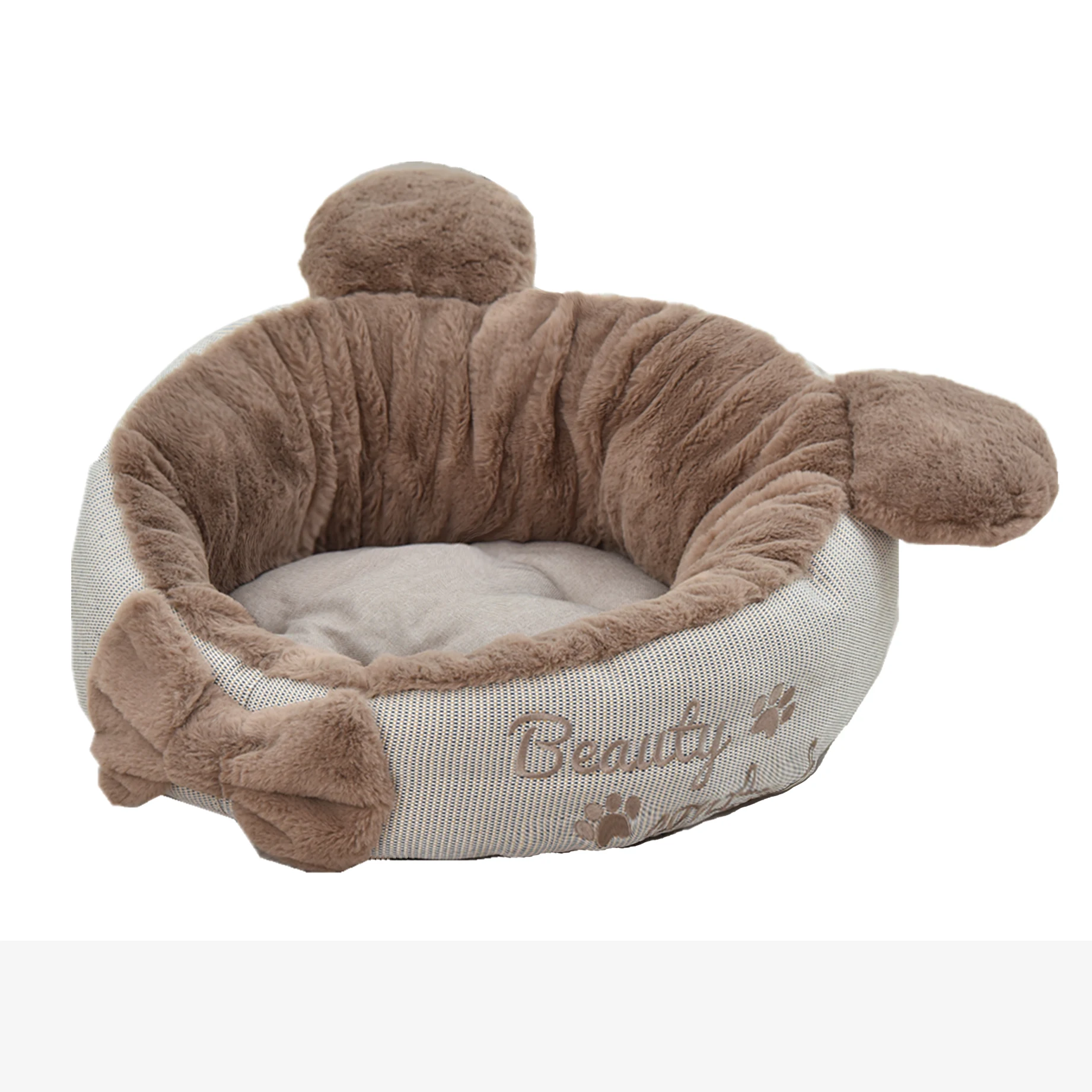 

ZMaker 2021 New Cute Wholesale Washable Eco Friendly Custom Designer Pet Cat Bed Luxury Dog Beds