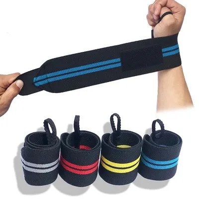 

1PC New Adjustable Wristband Band Brace Wrap Bandage Gym Strap Wrist Support Bands For Weight Lifting Exercise Tool
