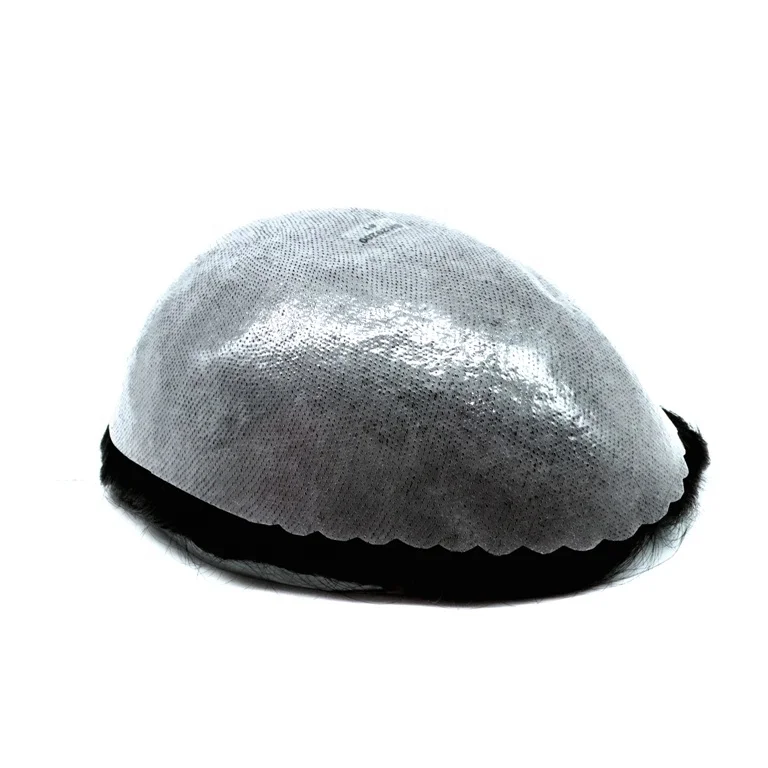 

Stock,human Hair prosthesis,Protese capilar polyskin human hair pieces