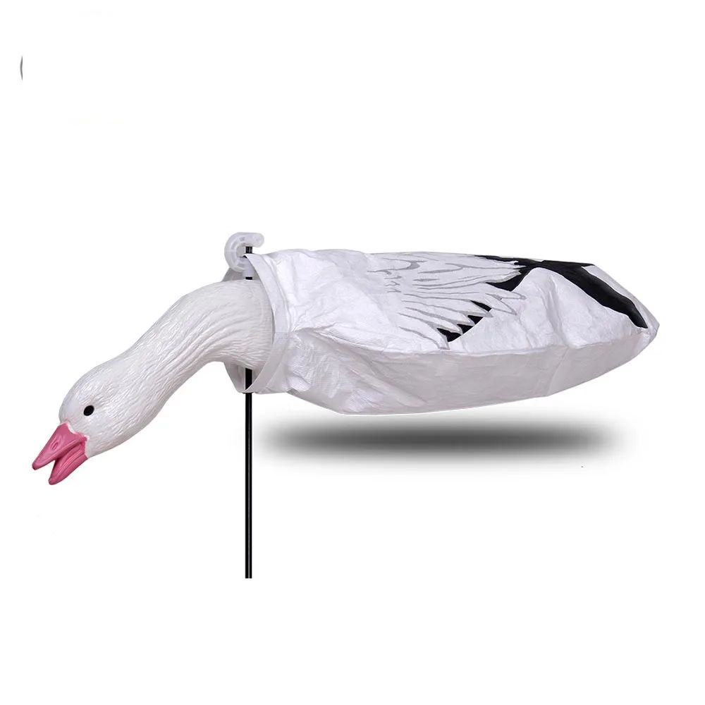 

Portable tyvek Snow Goose Decoys For Hunting Windsock, Vivid imitating reals