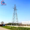 self supporting pole electric tower structure for power transmission electric transmission tower