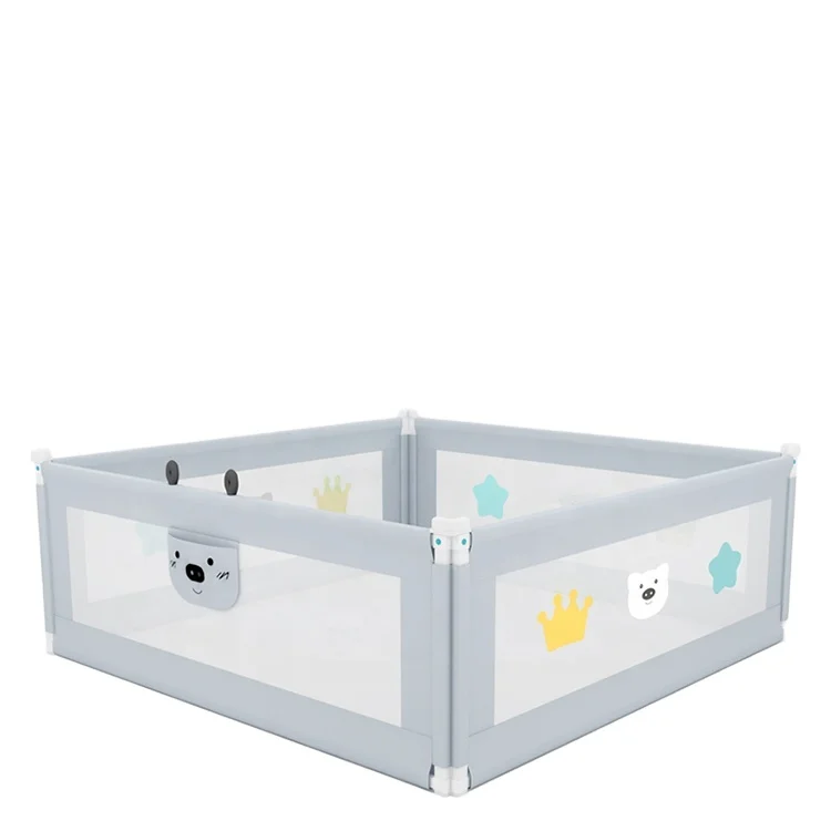 

Bed Rail Manufacturers Fashion Easy Installation Bed Rail for Kids, Gray