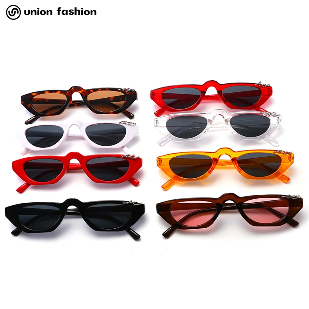

Fashionable Women Earring Decoration Small Personality Plastic Sunglasses, 8 color