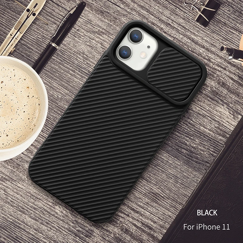 

Newest case for iphone 11 Pro All Inclusive 360 TPU Soft Slide Protection Camera phone case For iPhone 11, 6 colors