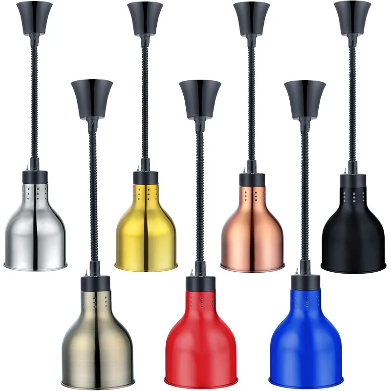 Flexible Food Warmer Light Kitchen Heat Lamps Electric Colorful Hanging