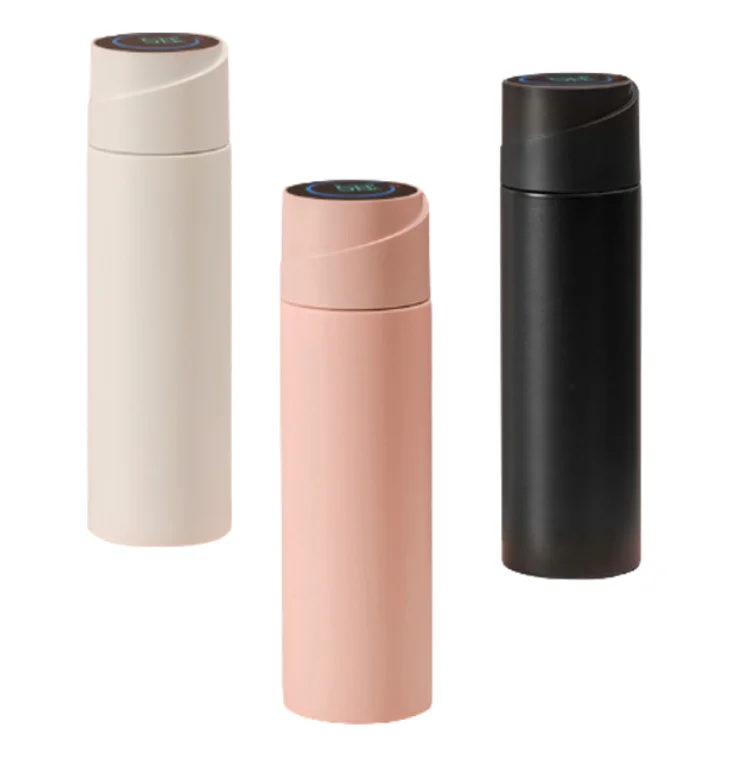 

2020 self cleaning Wholesale Smart UVC Disinfection Vacuum Flask Thermos Cup Custom Reminder Sterilization UV Water Bottle