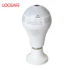 Newest !!! Cheap Price 960P 360 Degree VR Panoramic Bulb IP Camera Indoor Wifi Two Way Audio Security Camera Wifi