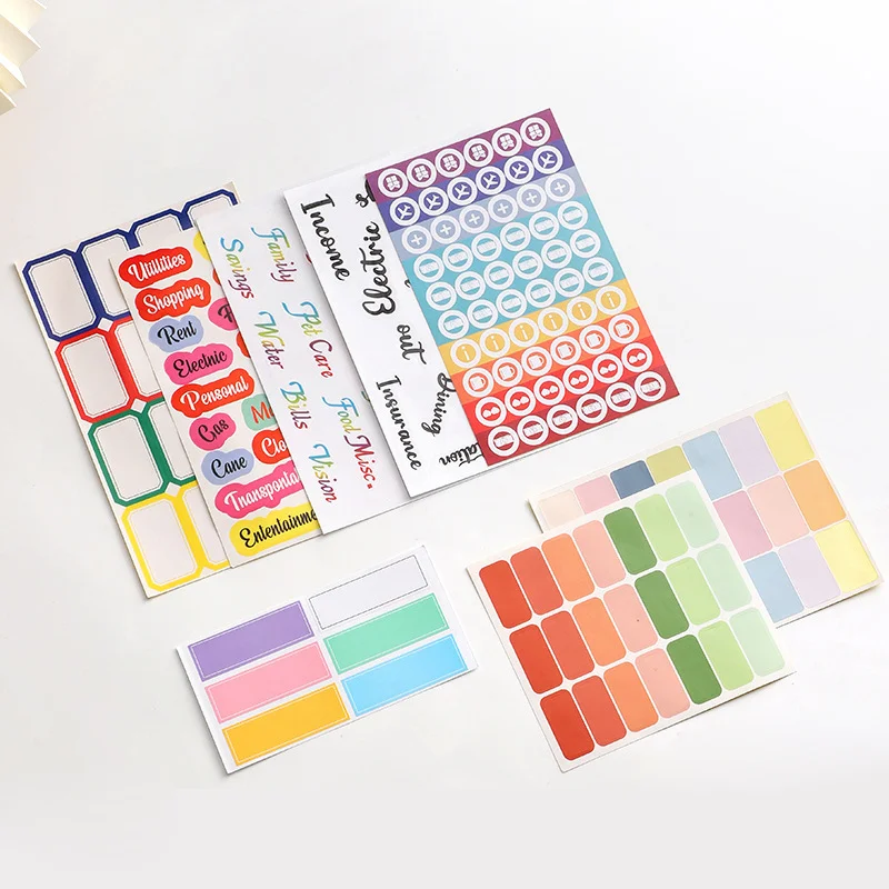 

Wholesale Various Planner Stickers Sheet Planner Handwritten Label Self adhesive Stickers Planner
