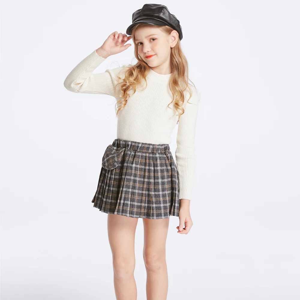 Fashionable Designer Kids Clothing Pattern Cardigan Sweater With Skirt ...