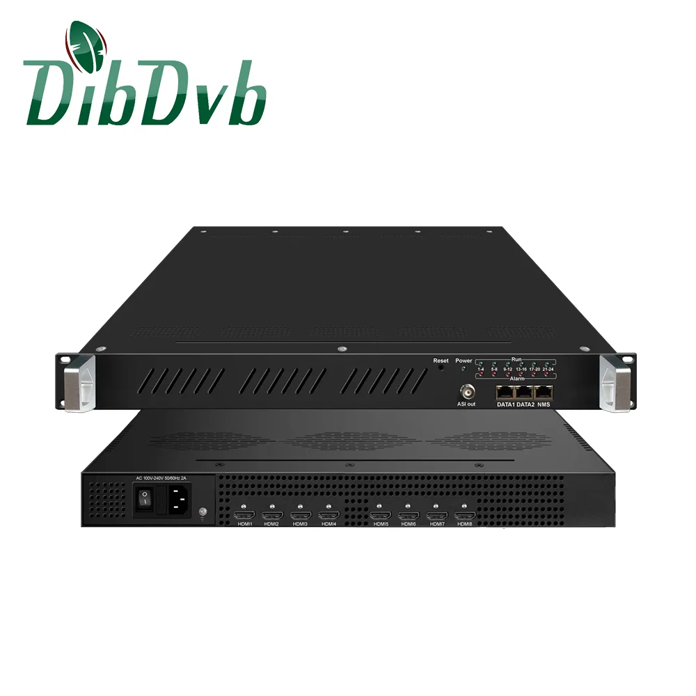 

8 Channel tv system hotel hd h.264 encoder iptv in lan and Coax Cable Distribution low price