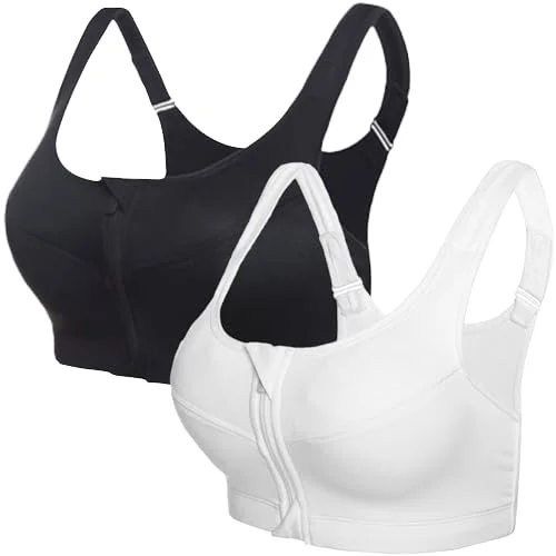 交叉肩with Removable Bra Pads Solid Color Sports Bra