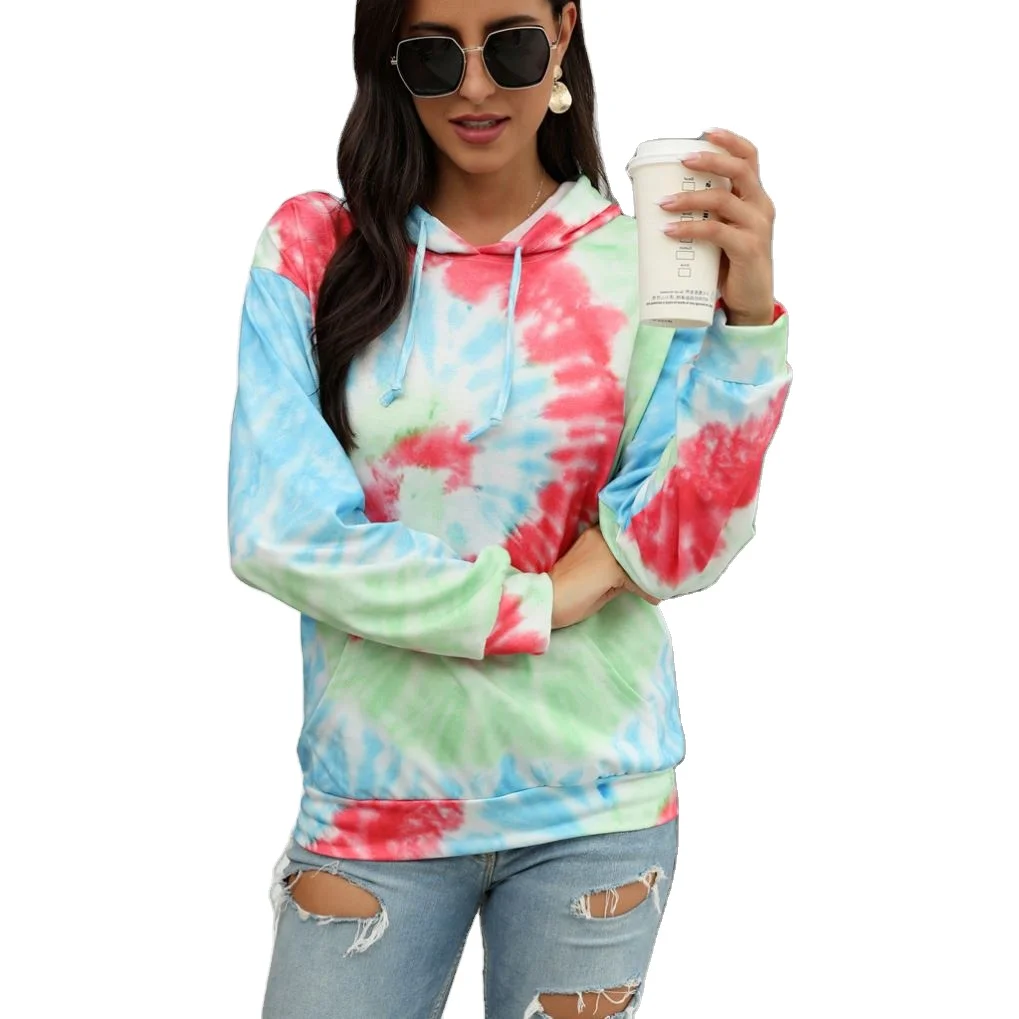 

High Quality Custom Logo Off White Hoodie Tie-Dye Hoodies Over Size Off White