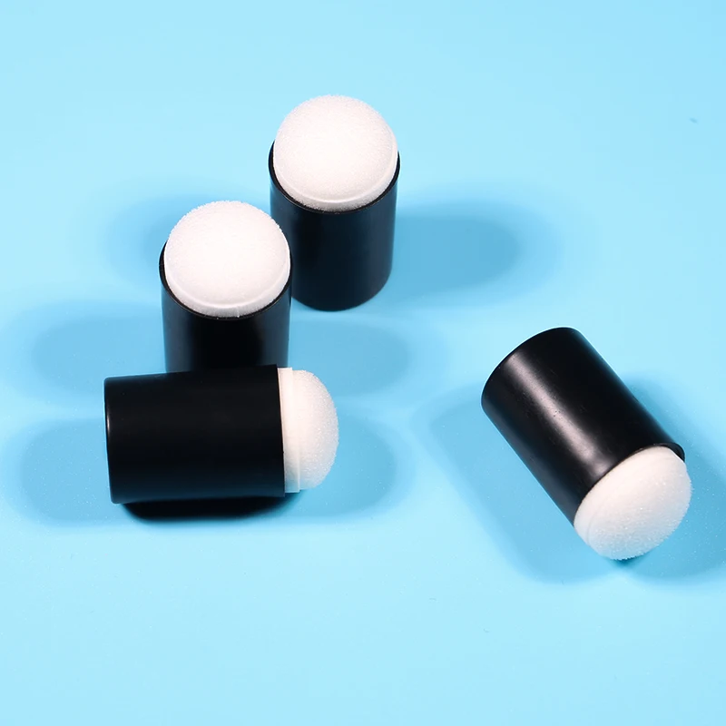 

Wholesale In Stock Children Gift DIY Drawing Paint Black Dauber Face Painting Finger Sponge, Different color