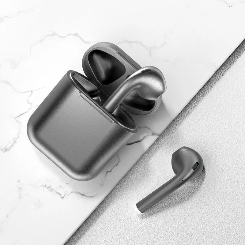 

Metal inPods 12 Macaron Blue tooth Earbuds Pop-up TWS Stereo Mini Wireless Earphone inpods i12 Updated version With Microphone