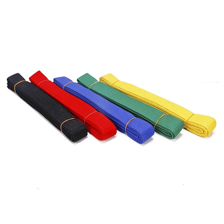 

Martial Arts Karate Judo Taekwondo Belts taekwondo Accessories, Blue ,yellow ,red ,any color