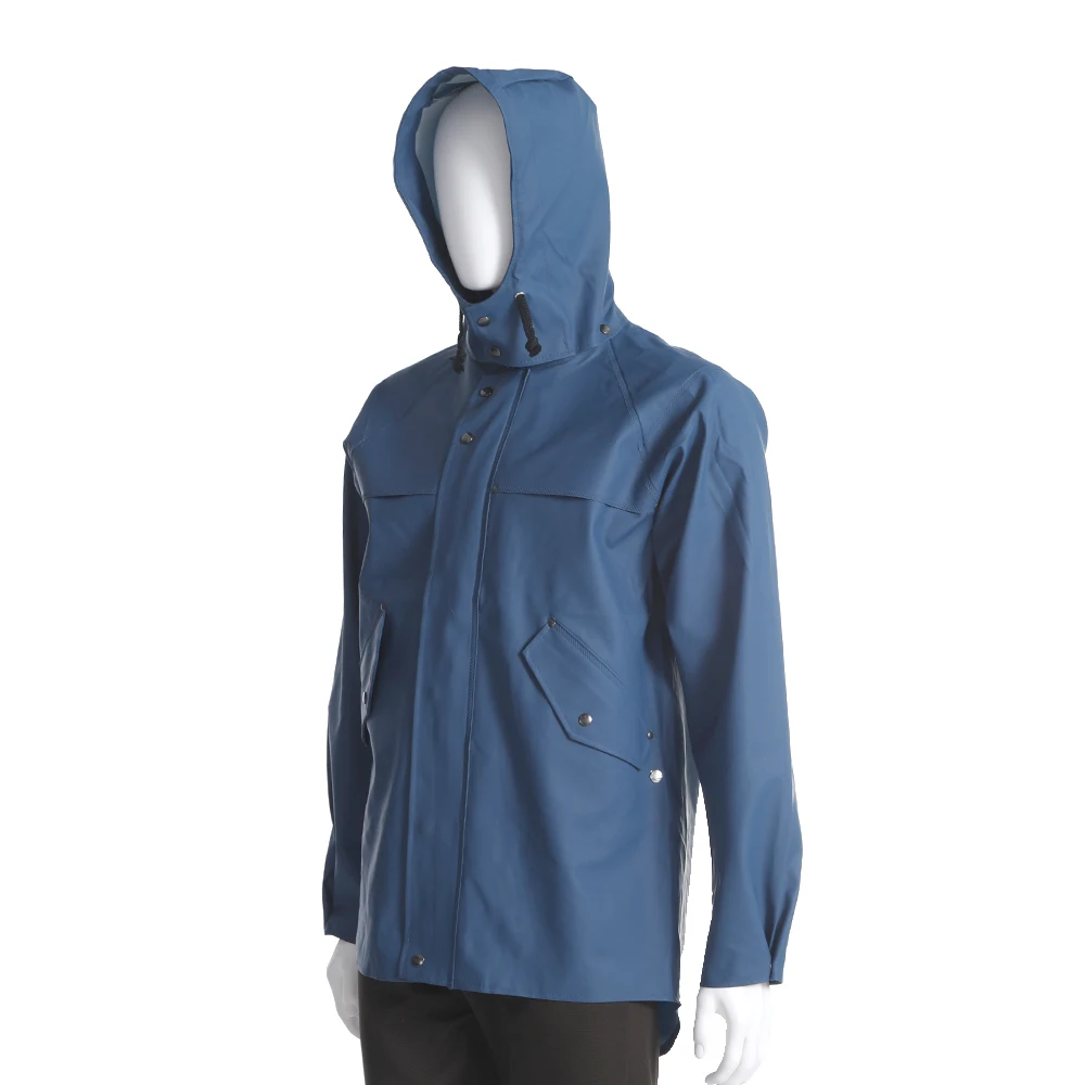 Dependable performance PVC raincoat mens rainwear  camping raincoat