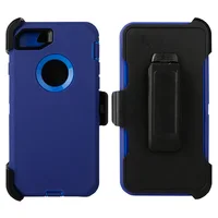 

Factory Wholesale Robot Defender Shockproof Mobile Phone Cover Case In Stock With Belt Clip For IPhone 7/8 f319