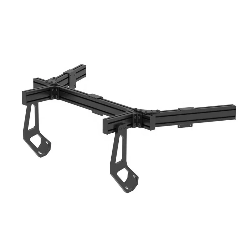 Aluminum Profile Single Monitor Mount Art VESA Board Screen Hanger TV Monitor Stand for Sim Rig Sim Racing Cockpit Simulator