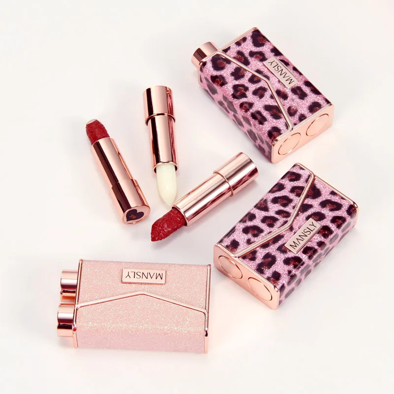 

High-grade velvet texture and senior weidiao paste pack lipstick gift bag fashion lipstick, 2 colors