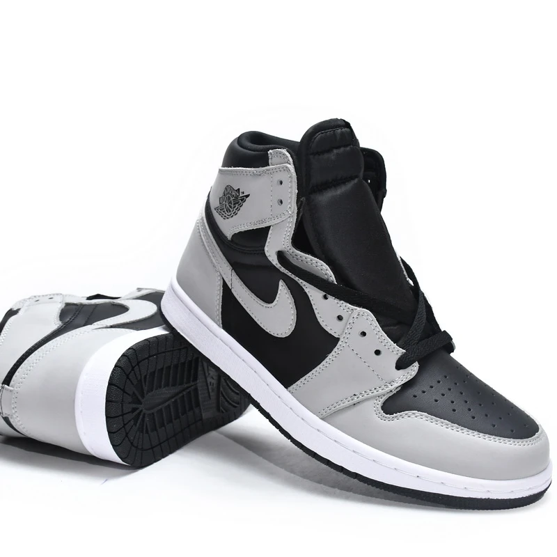 

Air Jordan 1 Shadow 2.0 Black Light Smoke Grey Air Jordan 1 Retro Light Soot Color Matching Joe 1 Basketball Shoes Nike Shoes