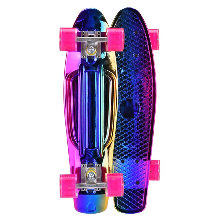 

Customized PP Deck Penny Board Complete Cruiser Skateboard For Entertainment