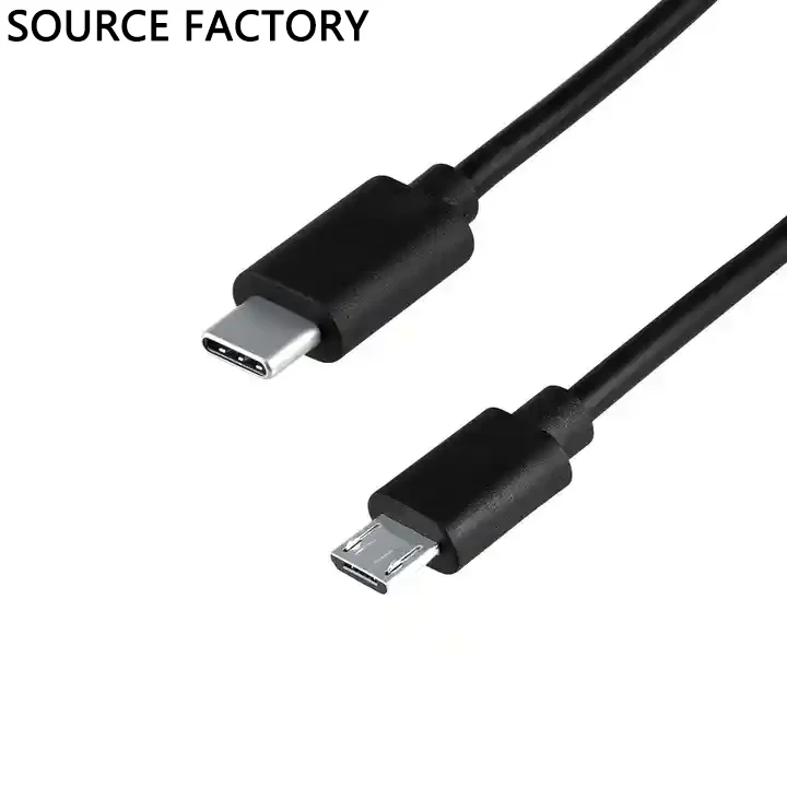 

5V 2A type-c to mirco charging data cable Pure cupper core charging USB data cable 1m charging data line