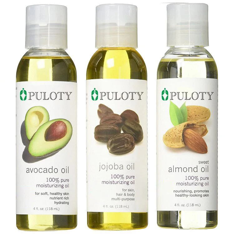 

Factory Private Label hot selling Carrier oil 3 gift Set Jojoba Avocado Almond 4oz Each