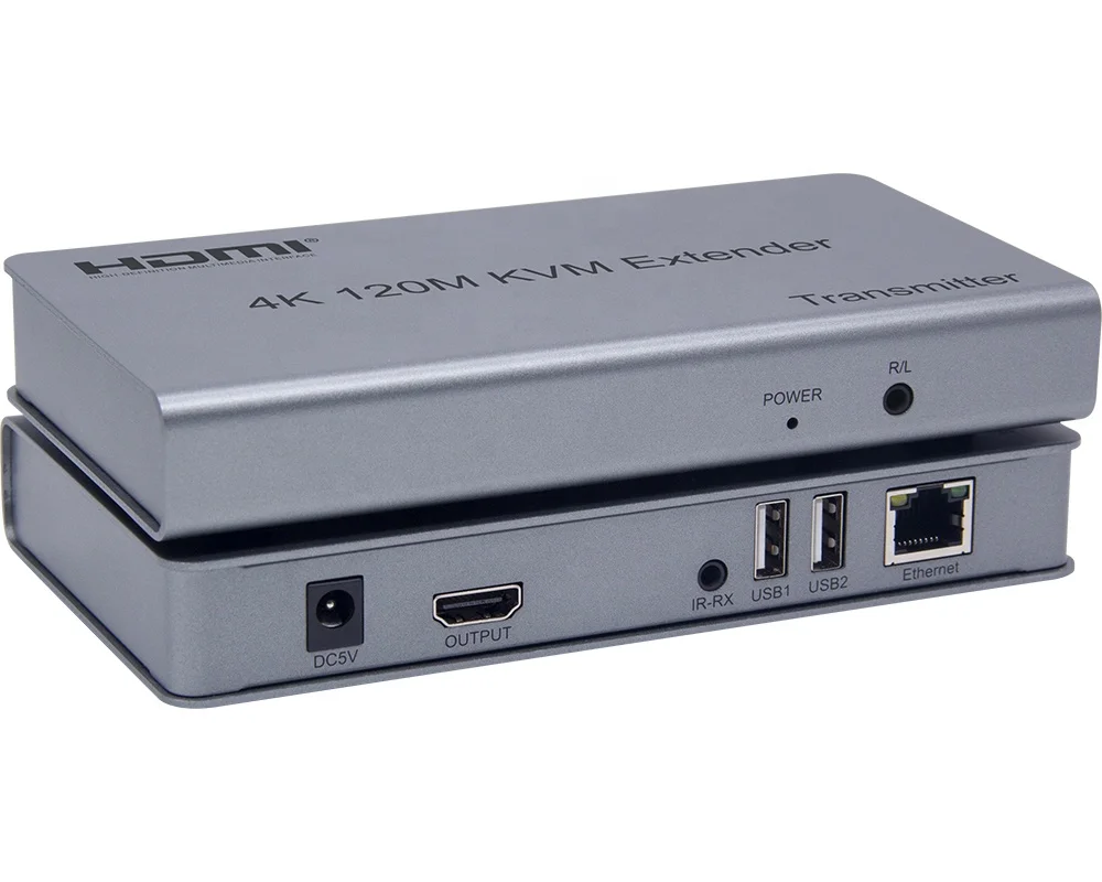 

4K 120M KVM Extender, Silver