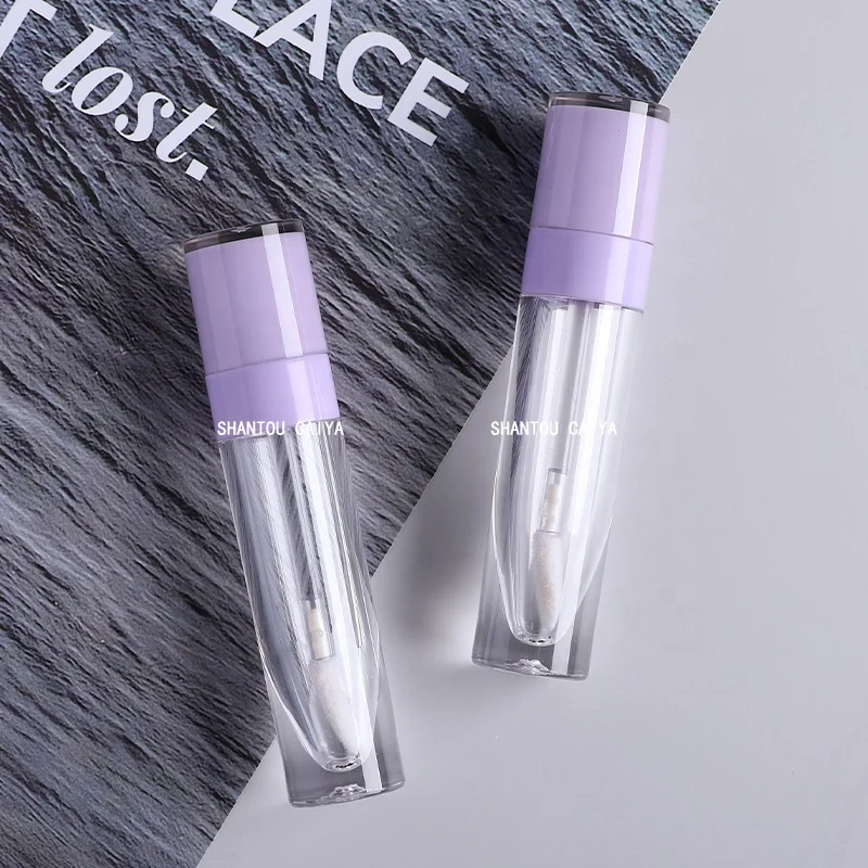 
6ml lavender Clear Purple Lip Gloss Tubes  (1600052528197)