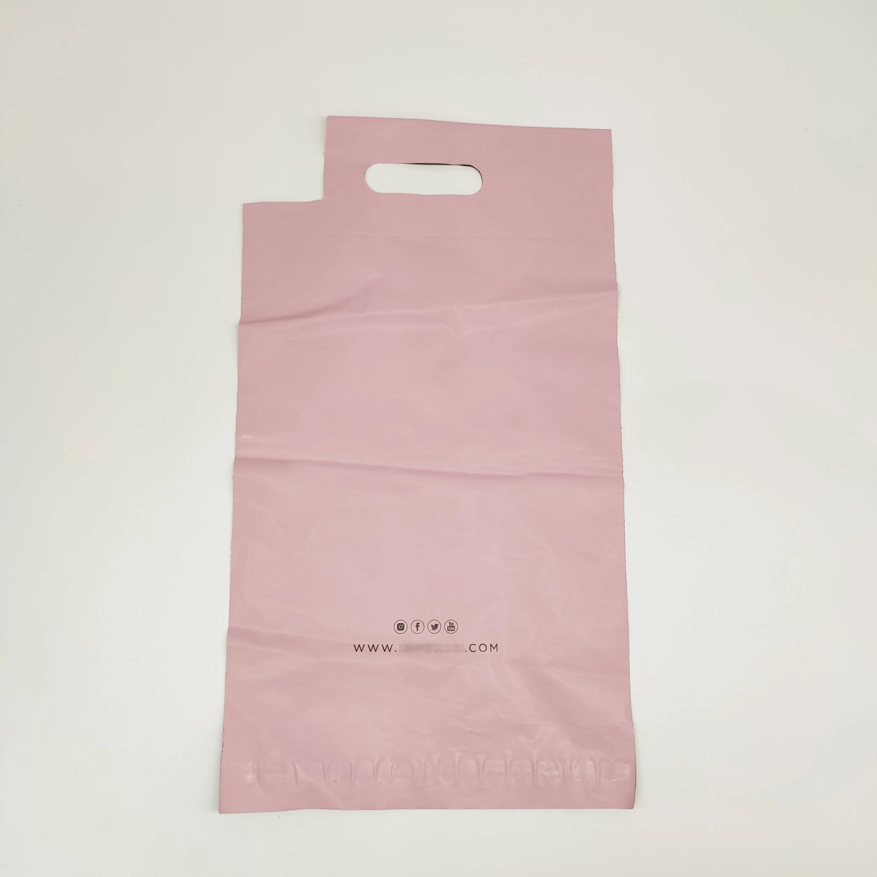 Eco Friendly Biodegradable E Commerce Express Poly Flyer Plastic Custom