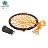 High Quality yellow color Rope Wrap Round Saucer Swing