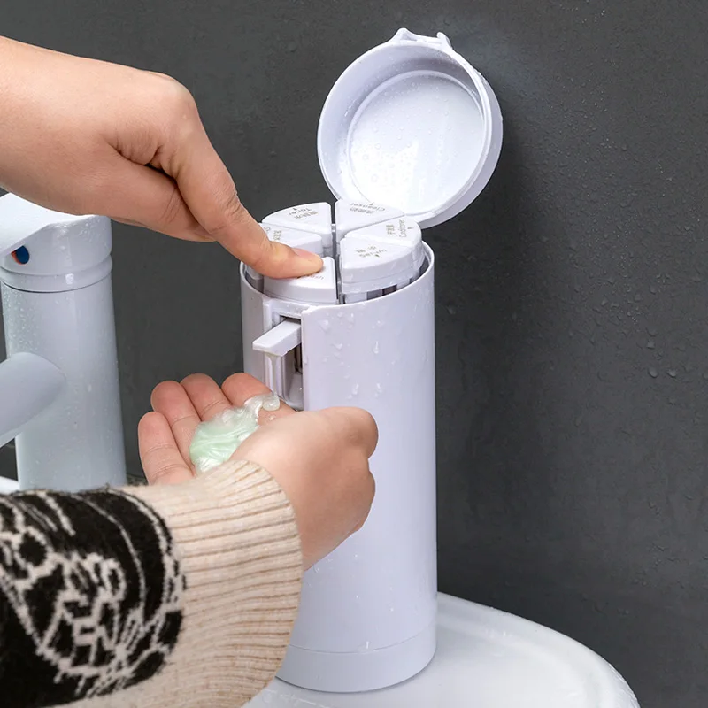 

Drop Shipping Travel Dispenser Bottle Sets Shower Bottles Refillable Travel Bottles for Makeup Lotion Shampoo Gel