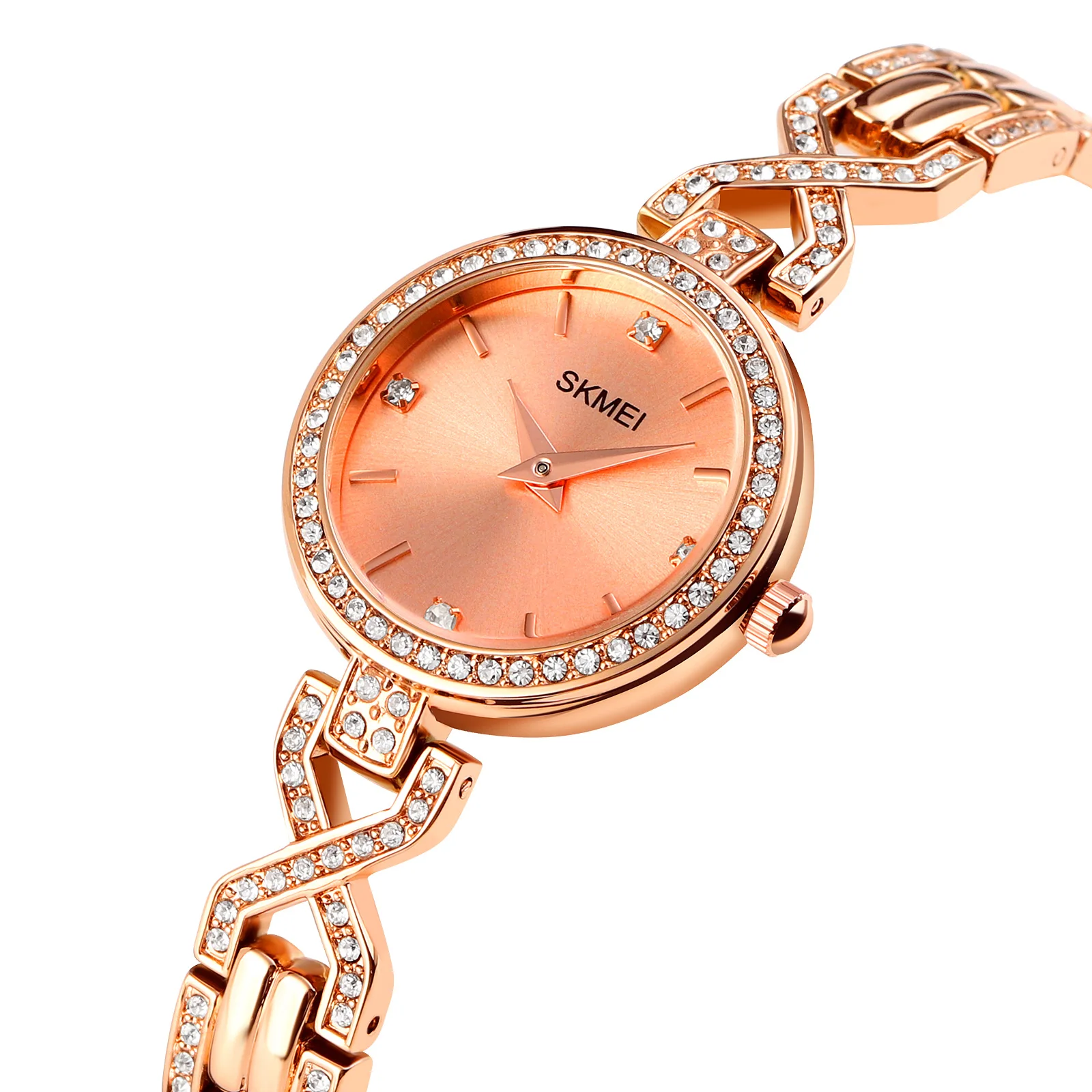

skmei 1738 Ladies Elegant Quartz Wristwatches Luxury Women Jewelry Dress Bracelet watch Relogio Feminino For Female