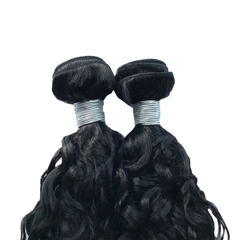 

Hot Sale Virgin Cuticle Aligned 9A Unprocessed Natural Wave Bundles