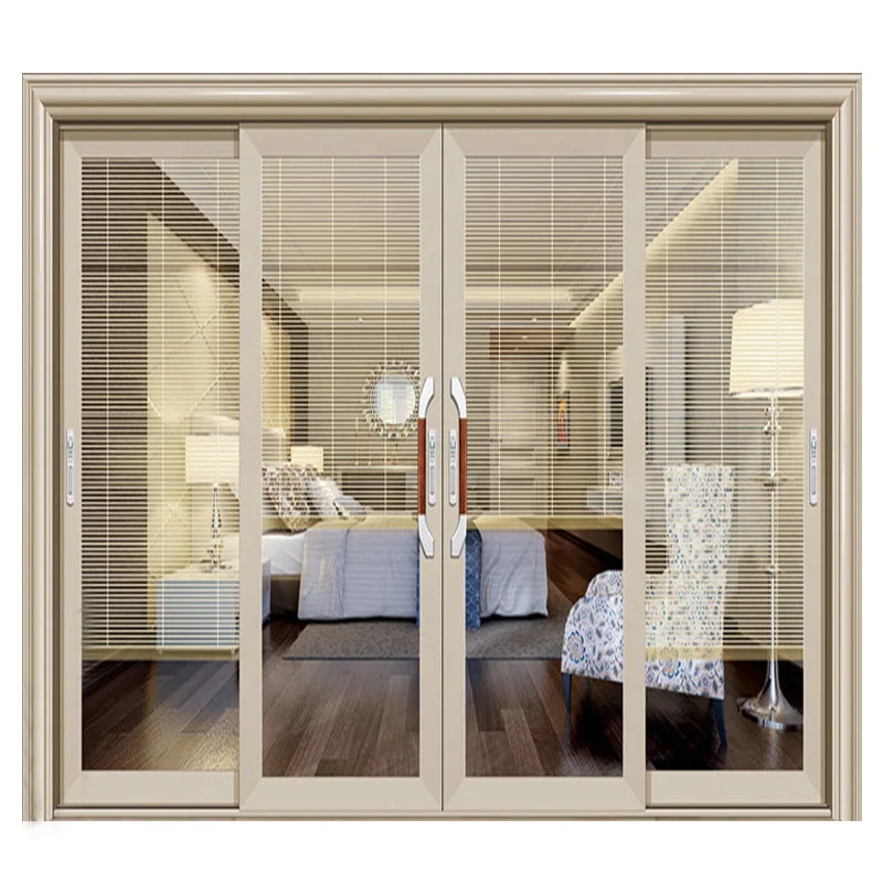 
Hot sale 40 series standard ALUMINIUM GLASS SLIDING DOOR doors glass interior sliding doors for office 