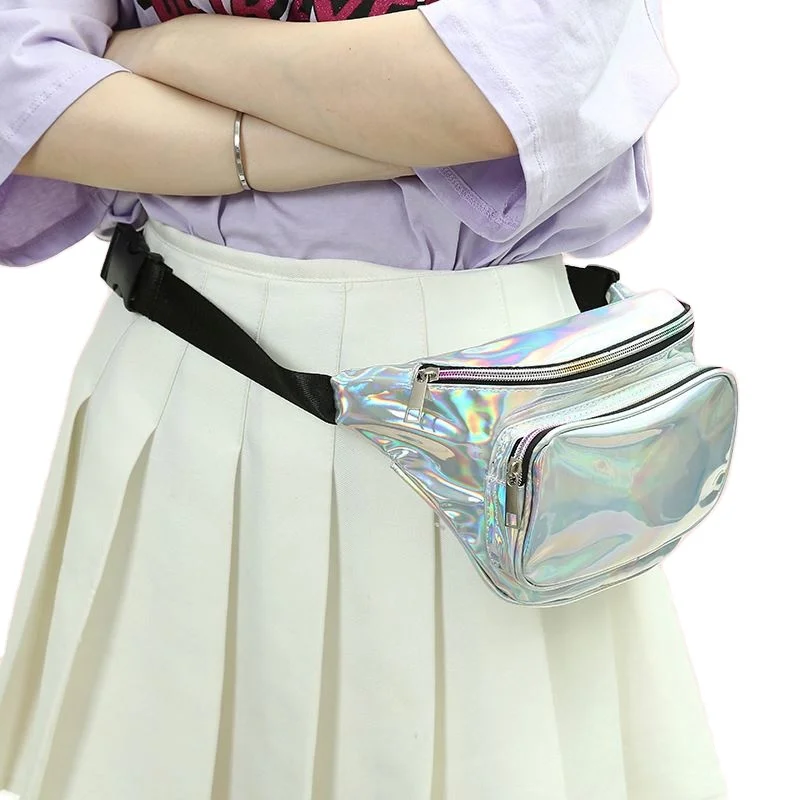 New Laser Holographic Waist Bag Waterproof Travel Shoulder Bag Girls  Fashion Waist Bags - China Belt Bag and Crossbody Bag price