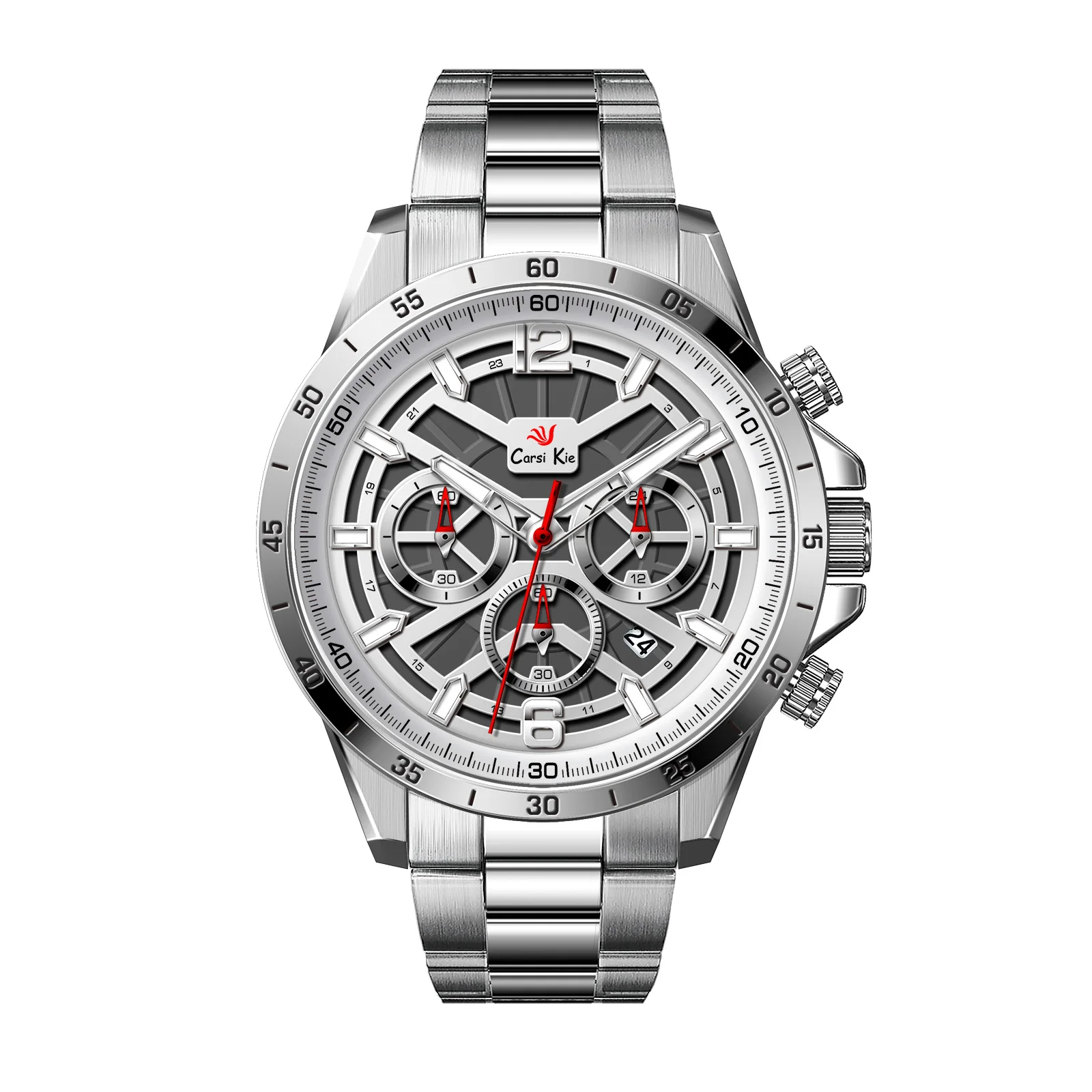 

Wholesale Japanese quartz movement men watches stainless steel watches men wrist watch