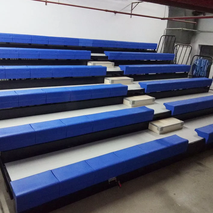 Cheap Price Indoor Retractable Bleacher Seating Telescopic Gym