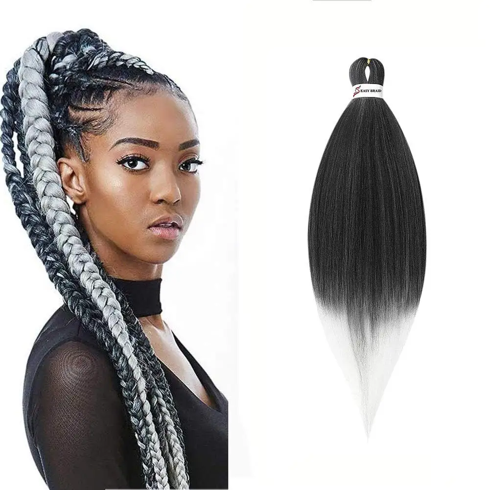 

Factory Price Free Sample Extension Ruwa Wholesale Expression Easy Braid Pre Stretched Braiding Crotchet Hair Crochet Braids