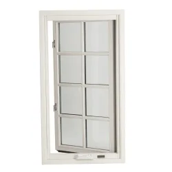 New York slide up windows aluminum 28x54 replacement dust-proof high quality single and double hung windows