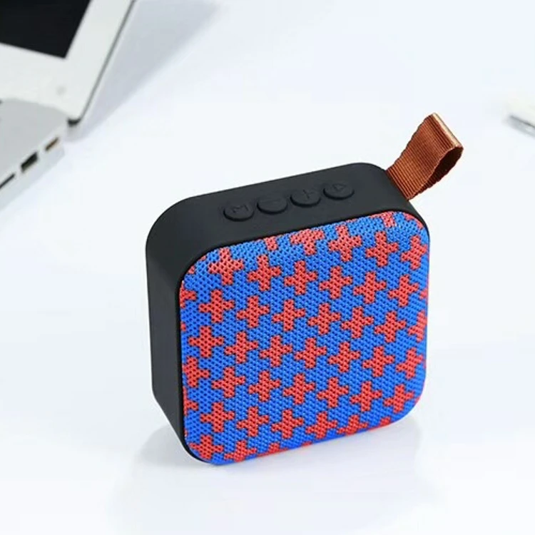 

2019 new handsfree mini High quality bass reverberation portable cloth design T5 wireless professional stage audio speaker, Multi