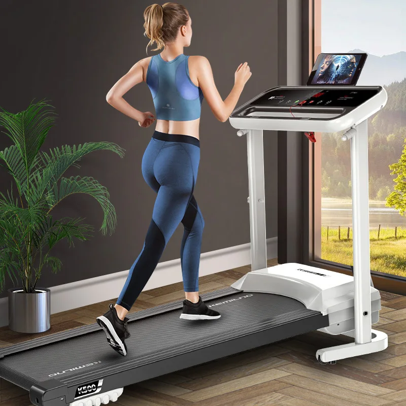 

Household Electric Bluetooth Speakers Mute Fitness Gym Motorized Treadmill