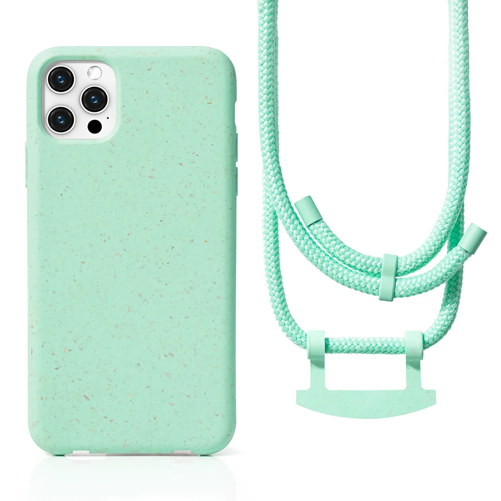 

Recycle Material Cases Biodegradable Phone Cases With Biodegradable Packaging For iPhone Cases, Stock color or customize