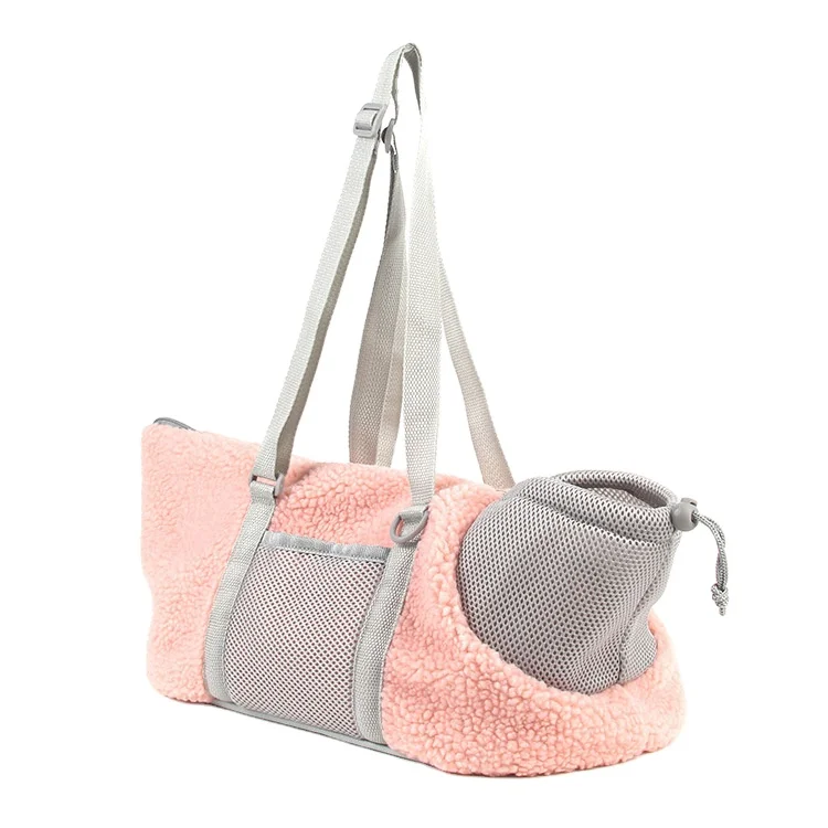 

Hot Dog Carrier Purse Versatile Soft Sided Pet Carrier with Adjustable Safety Tether pet bag Tote Shoulder Dog Travel Bag, 2 colours