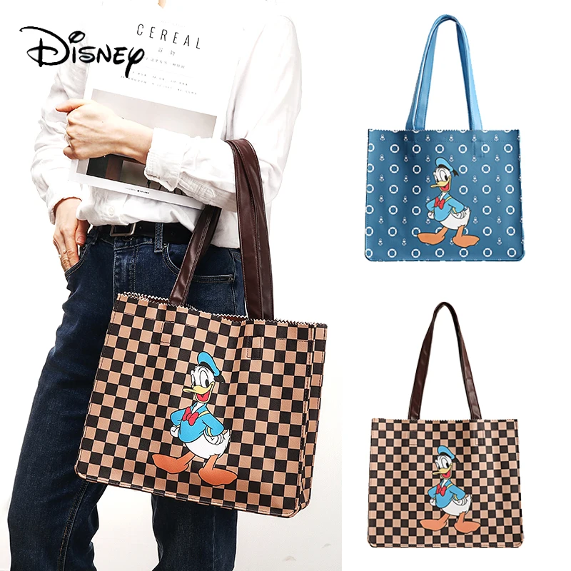 

2022 Disney Original Trendy Donald Duck Handbags Ladies Brand Large Capacity Shoulder Custom Tote Bag for Women