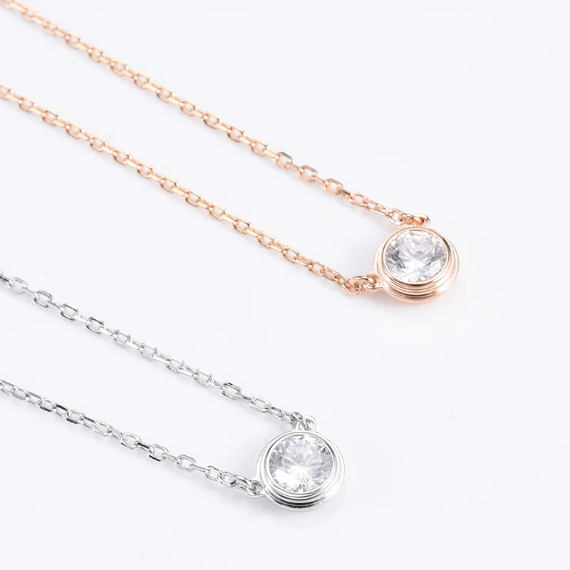 

Fashionable high-end jewelry classical design S925 silver necklace for girlfriend