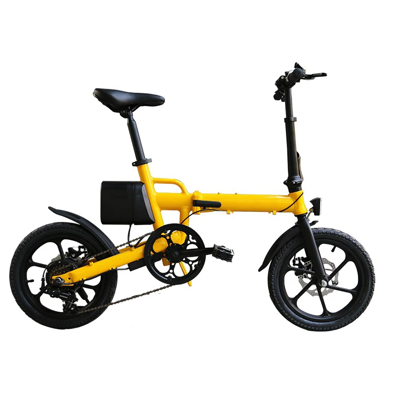 

2021 Hidden battery ebike 16 inch 250w folding electric speed folding e bike bicycle for men, Customize